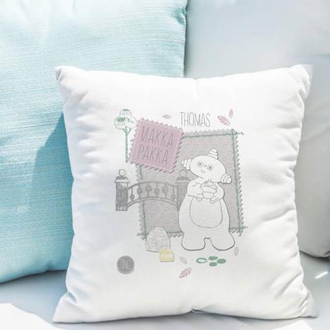 Personalised In The Night Garden Makka Pakka Stamp Cushion Extra Image 1